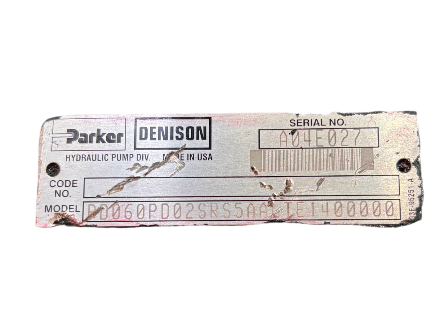 Parker Denison Pump PD060