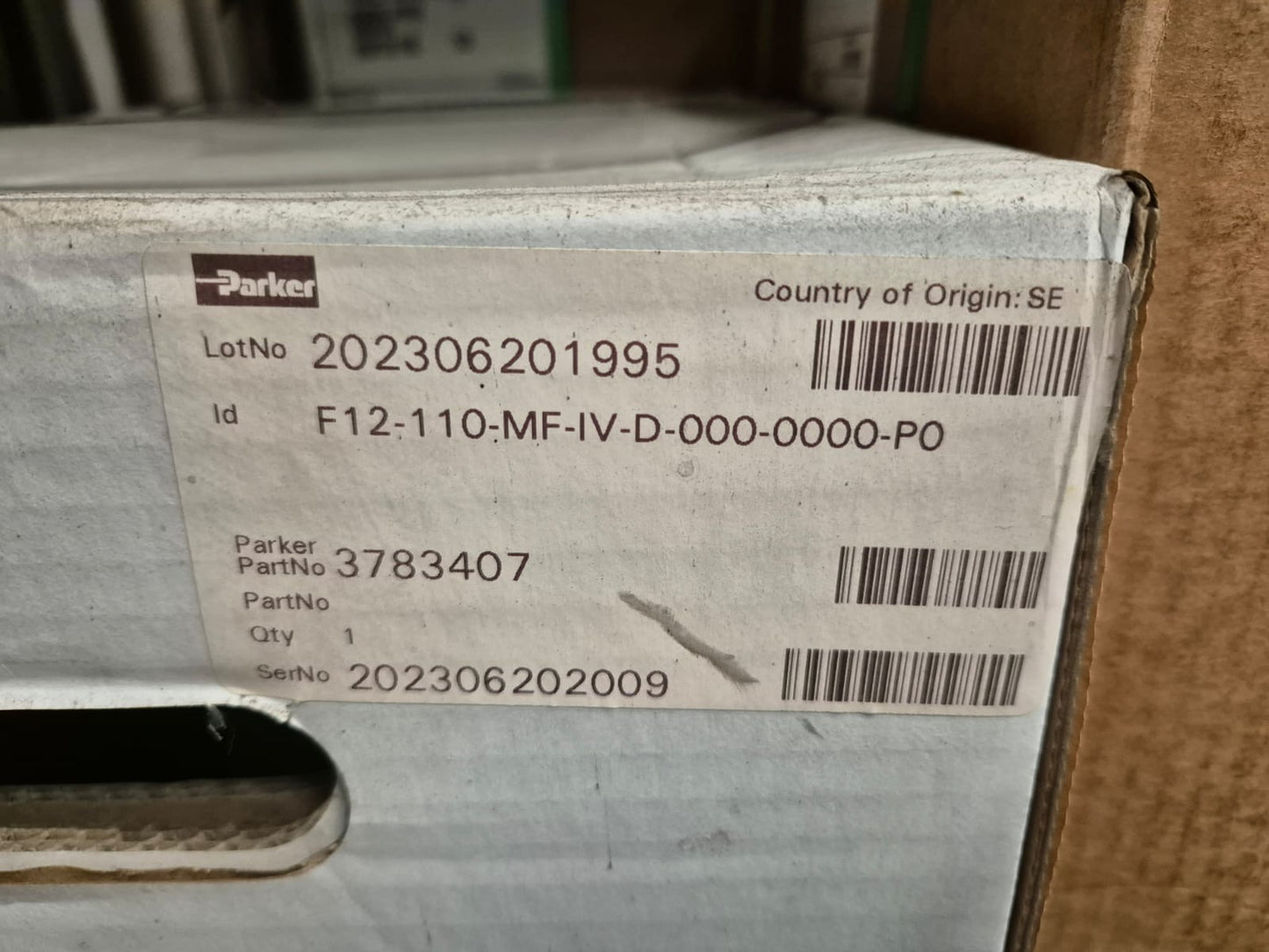 NEW Parker Motor F12-110-MF-IV-D-000-0000-P0