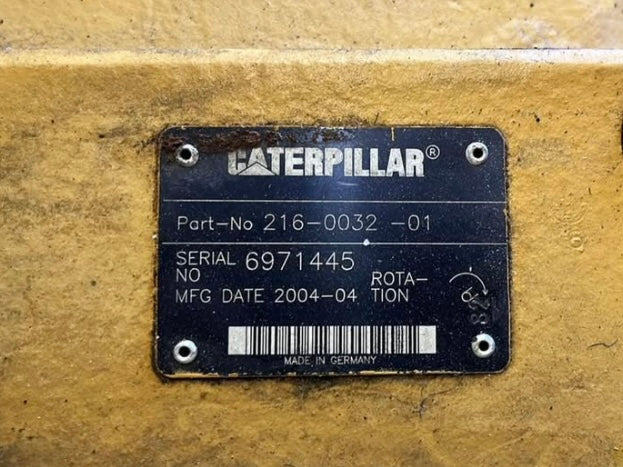 CAT 345B Main Pump (A8VO200)