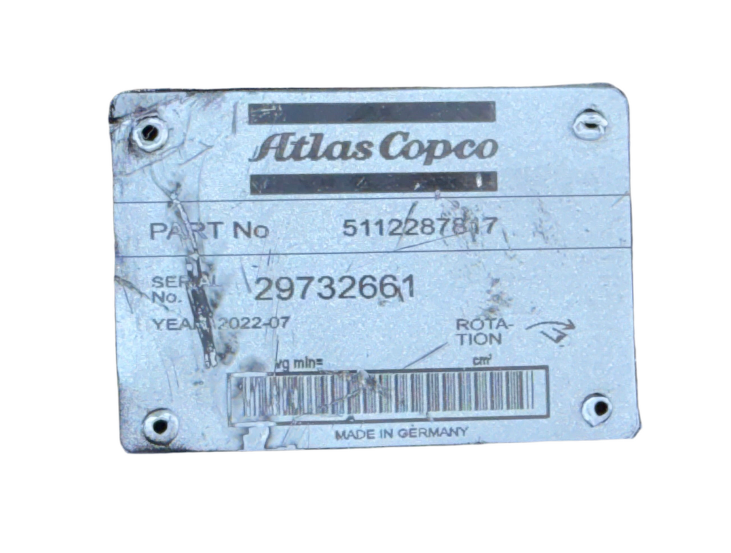 Atlas Copco Pump 5112287817