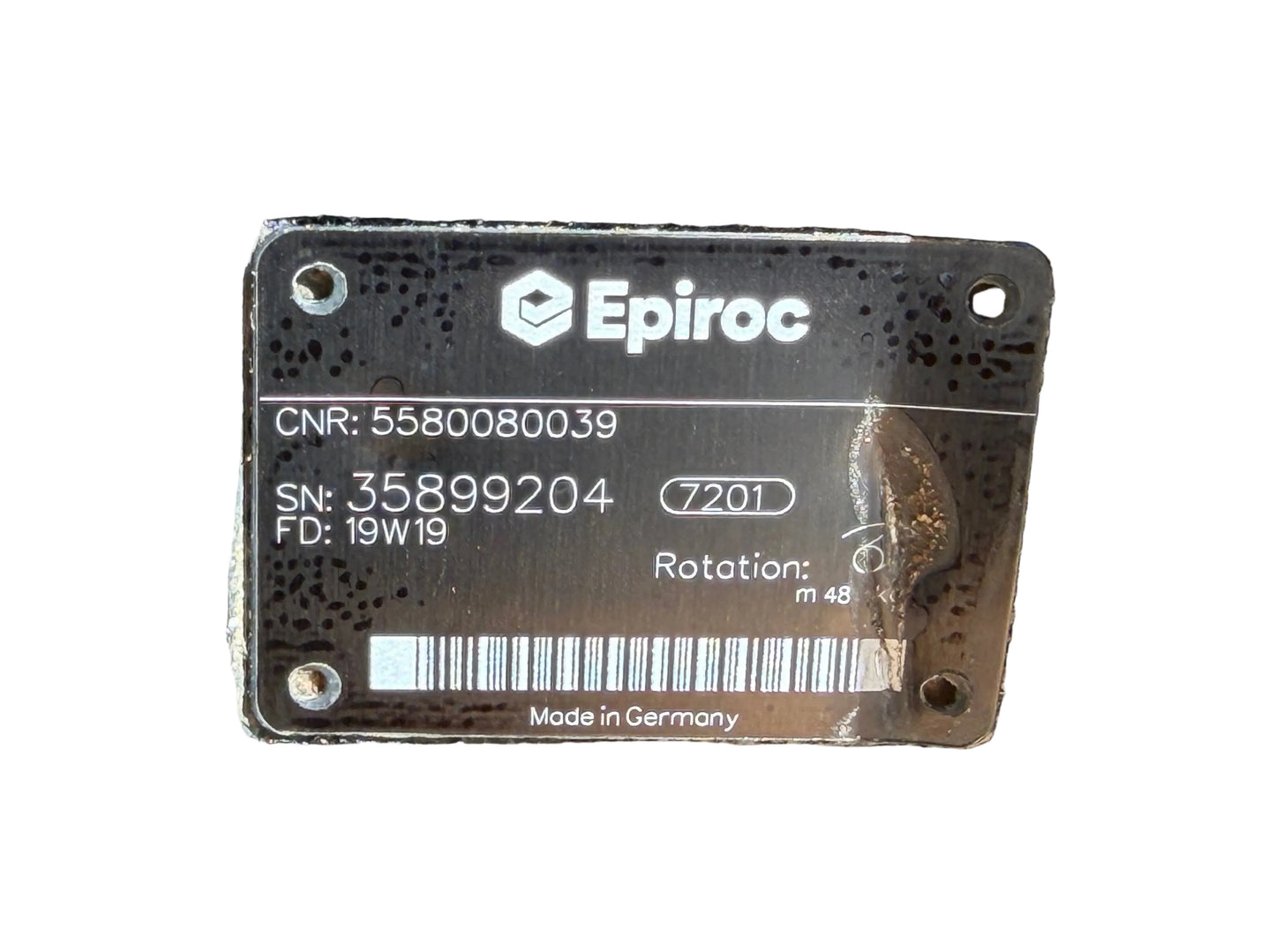 Epiroc Piston Pump
