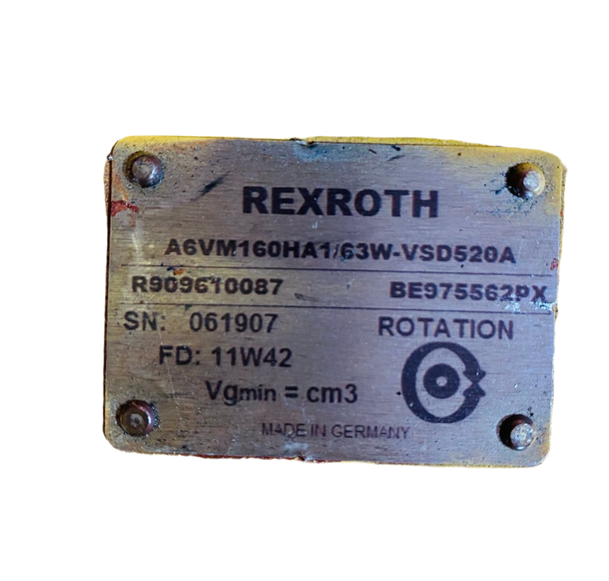 Rexroth Motor A6VM160