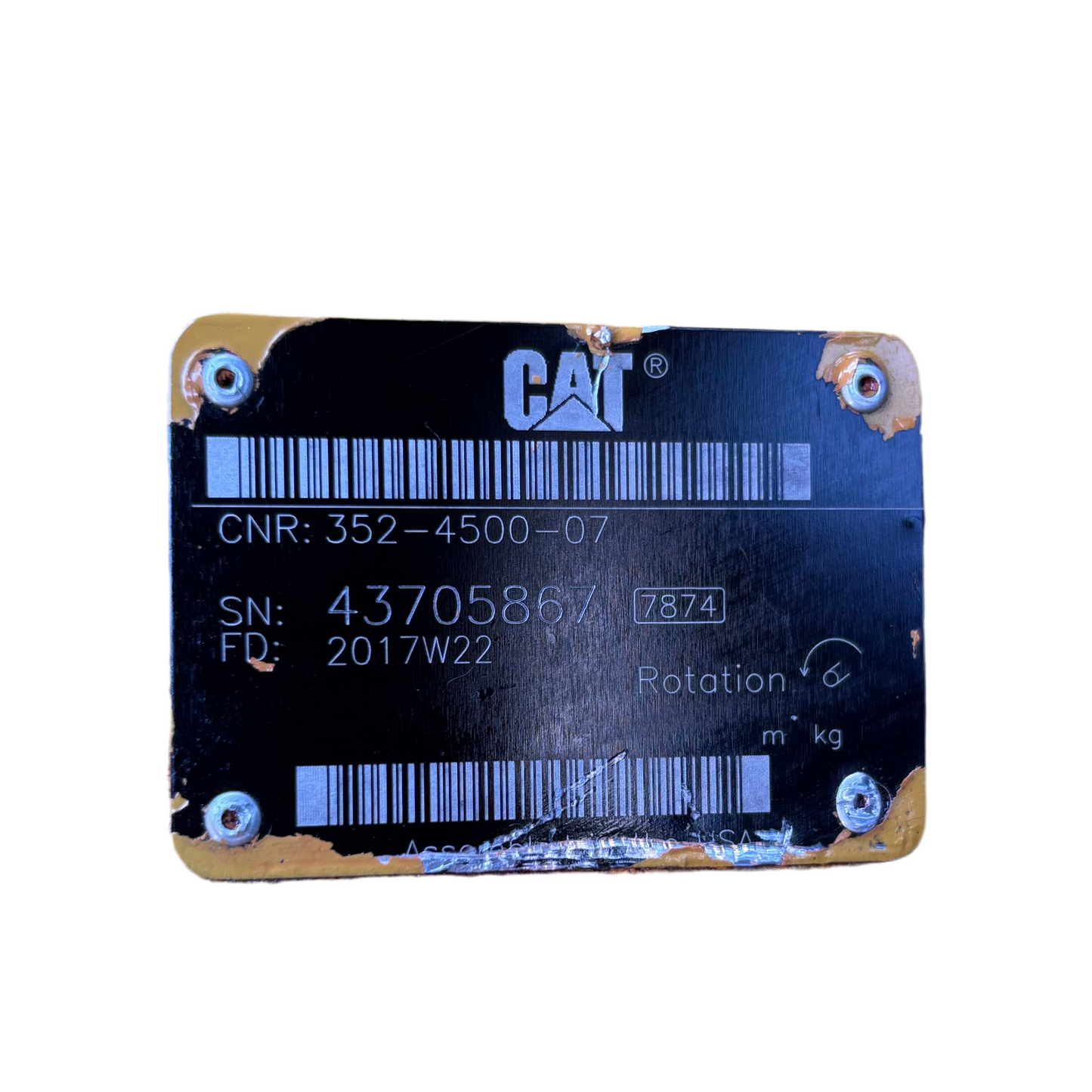 CAT Fan Pump 352-4500 (966/972K)