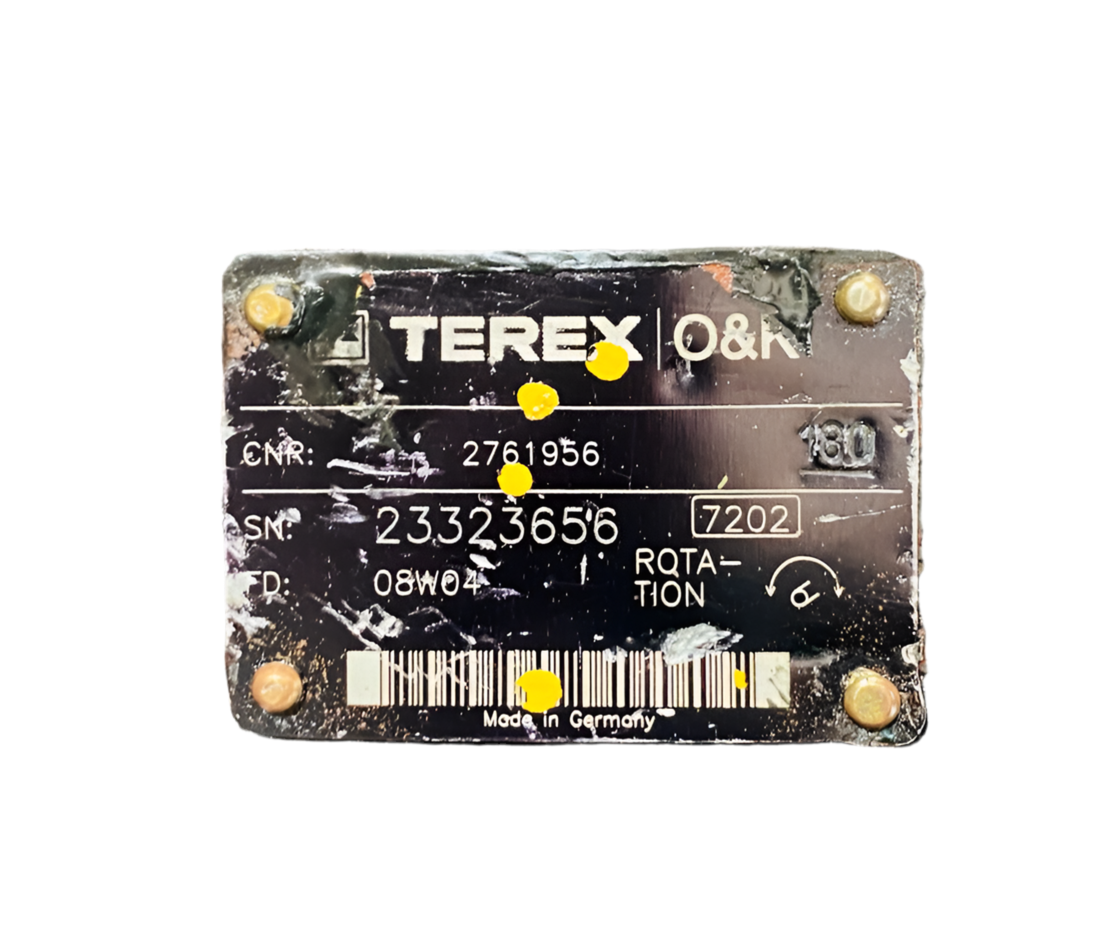 TEREX O&K Motor 276-1956 (A6VE160)