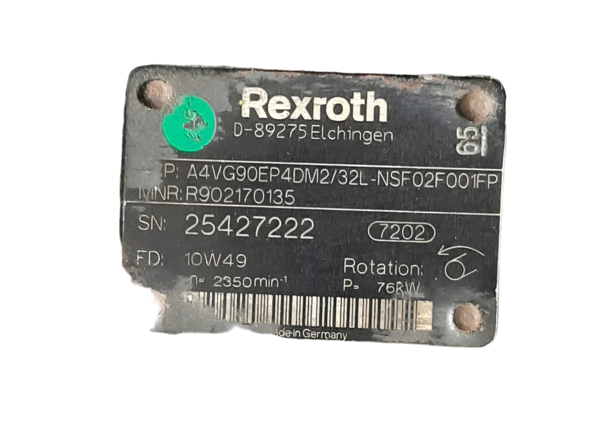 Rexroth A4VG90 EP4DM2/32L-NSF02F00-1FP