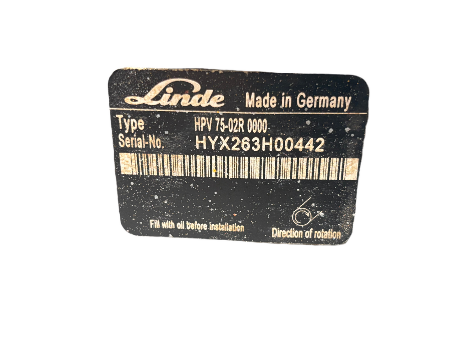 Linde Pump HPR75-02R