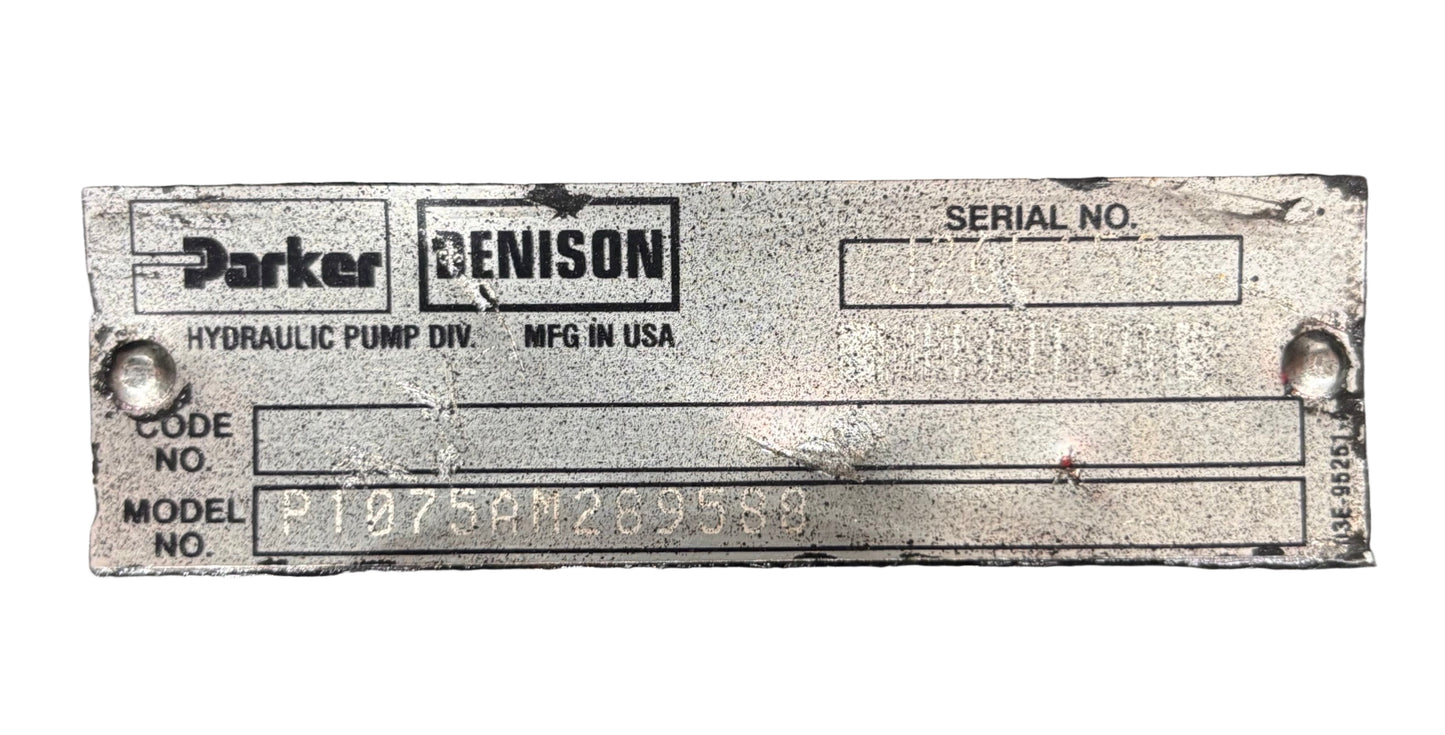 Parker Denison Pump P1075
