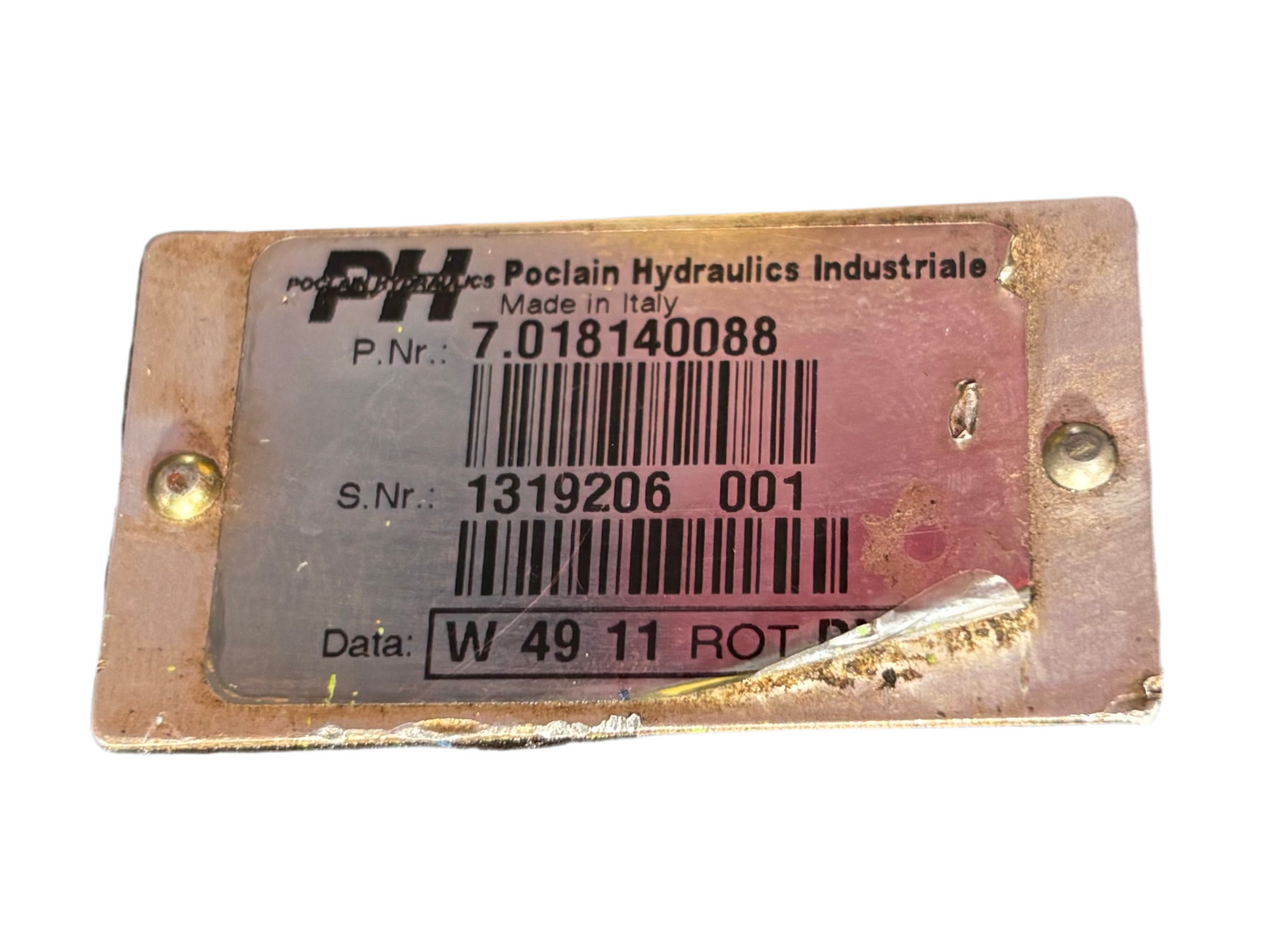 NEW Poclain Piston Pump - Mobile