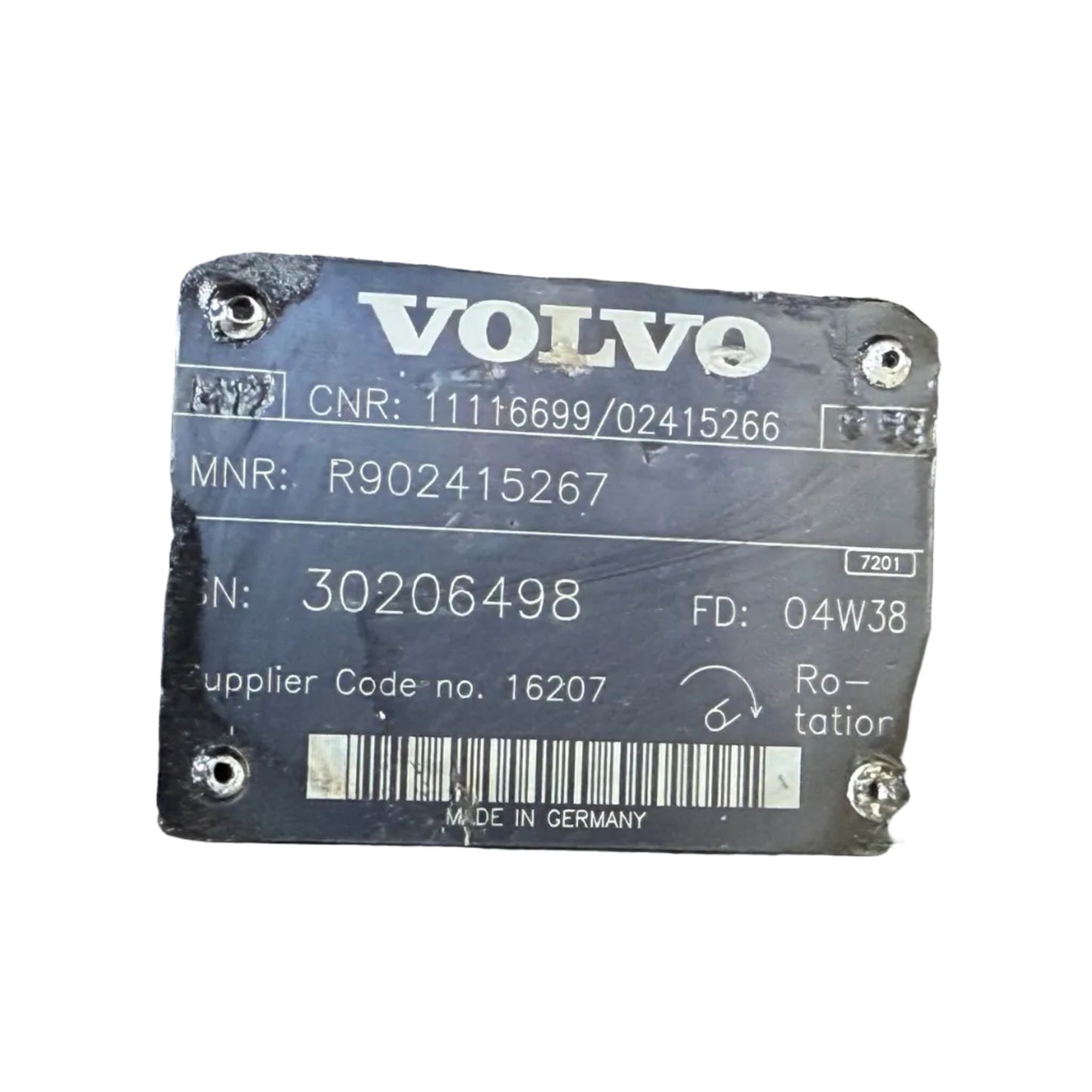 Volvo Hydraulic Pump (A40D)