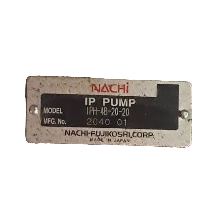 NEW Nachi Pump IPH-4B-20-20