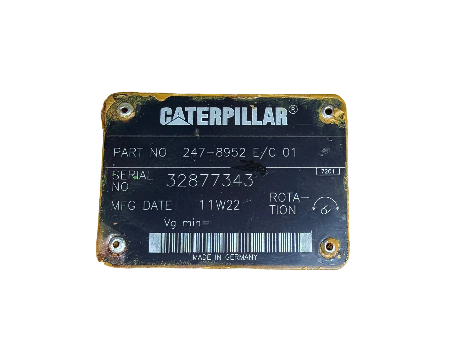 CAT Fan Motor 247-8952